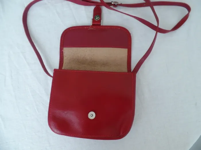 Sac bandoulière cuir Made in Italy - photo numéro 6