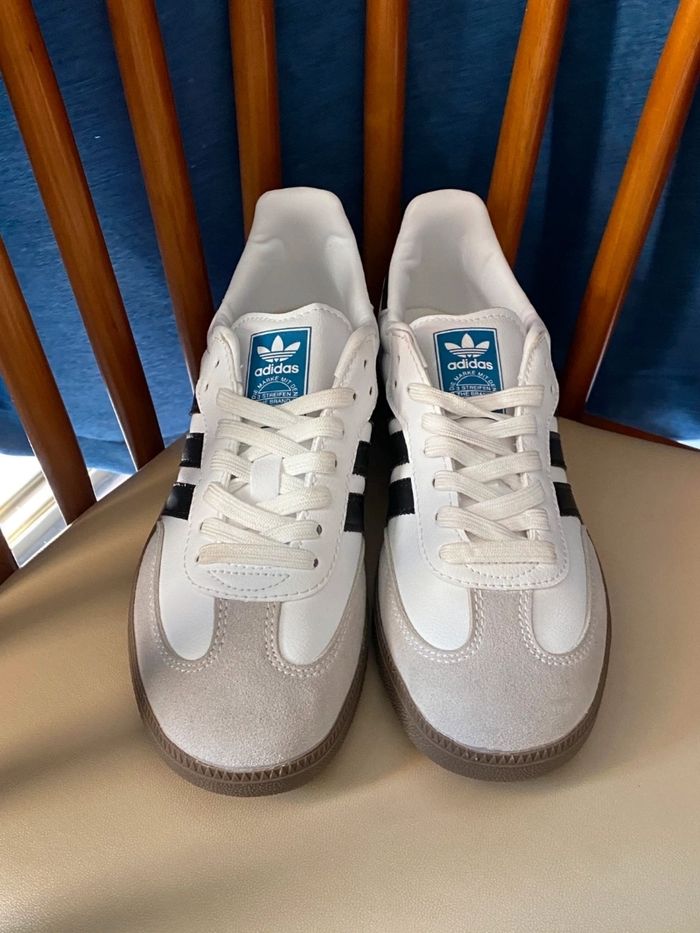 Originais Adidas Samba OG Blanc Taille 44 - photo numéro 3