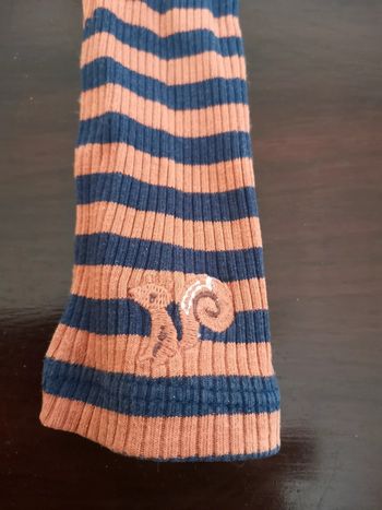 Legging rayé écureuil Cadet Roussel 12 mois