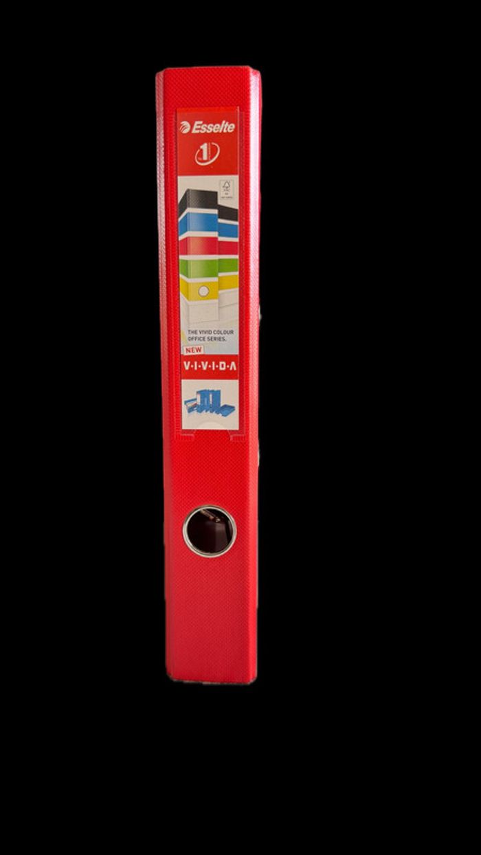 Classeur à levier Esselte Rouge