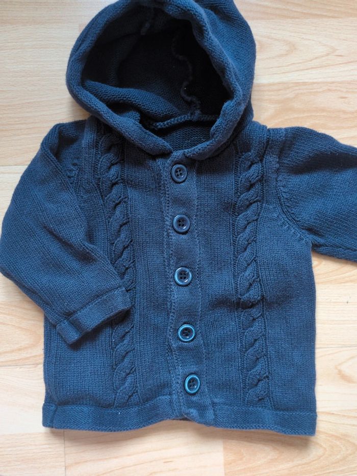 Gilet à capuche