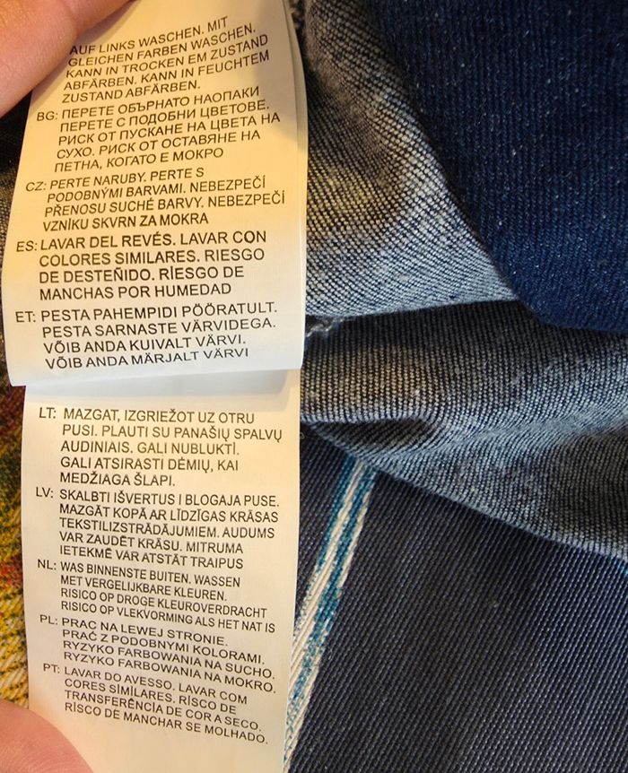 Jupe en jeans bleu foncé 36 - photo numéro 9