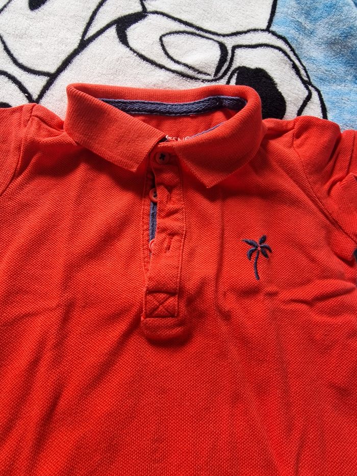 Polo rouge 9M - photo numéro 3