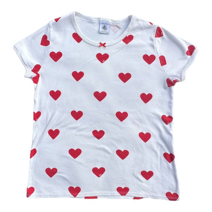 Ensemble 2P Pyjacourt fille coeurs Petit Bateau 8 ans TBE (17€) - photo numéro 10