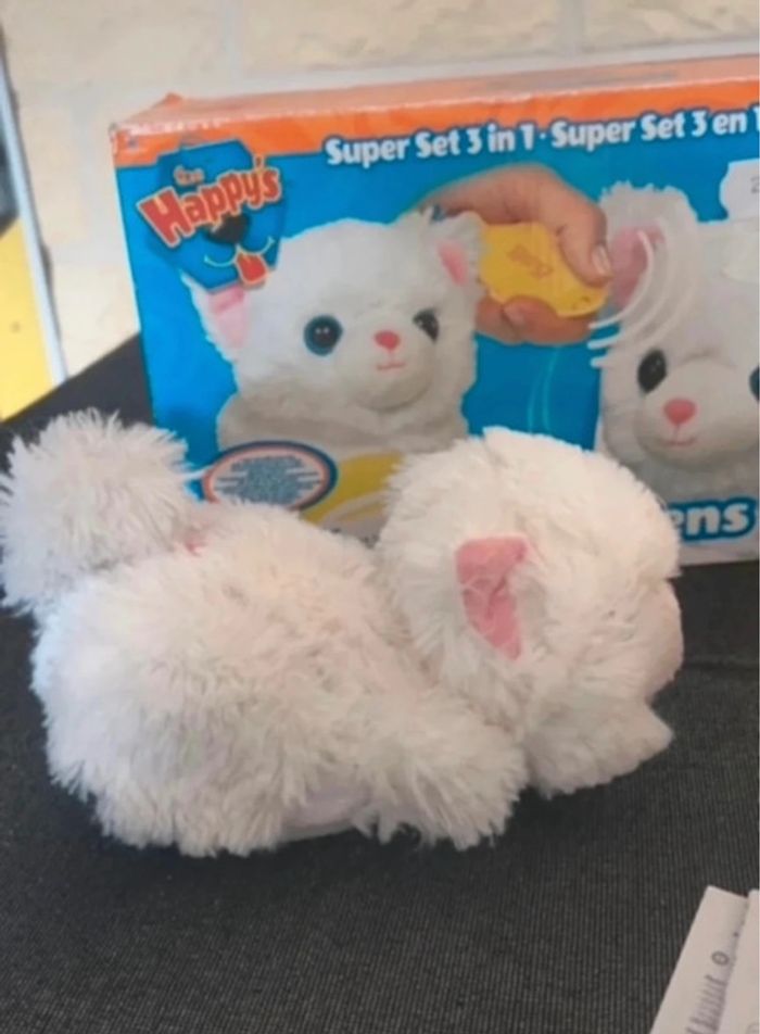 Chat interactif the happy's mittens avec sa balle - photo numéro 3