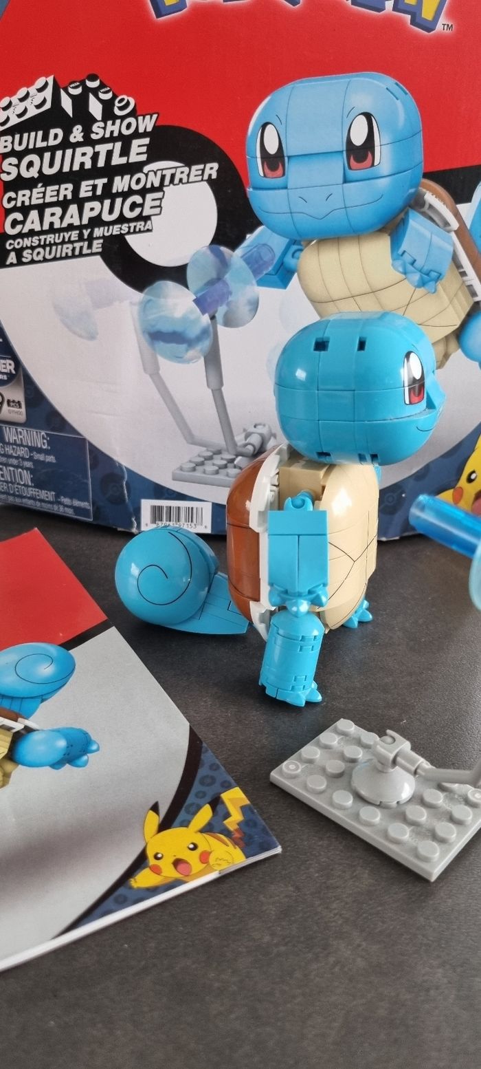 Pokemon mega construx Carapuce - photo numéro 4