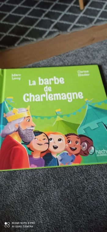 Livre la barbe de Charlemagne
