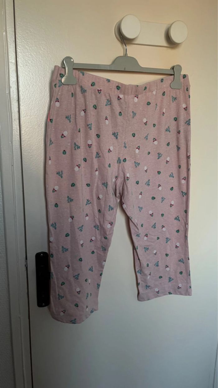 Pantalon de pyjama 3/4 Etam taille XL en très bon état - photo numéro 3