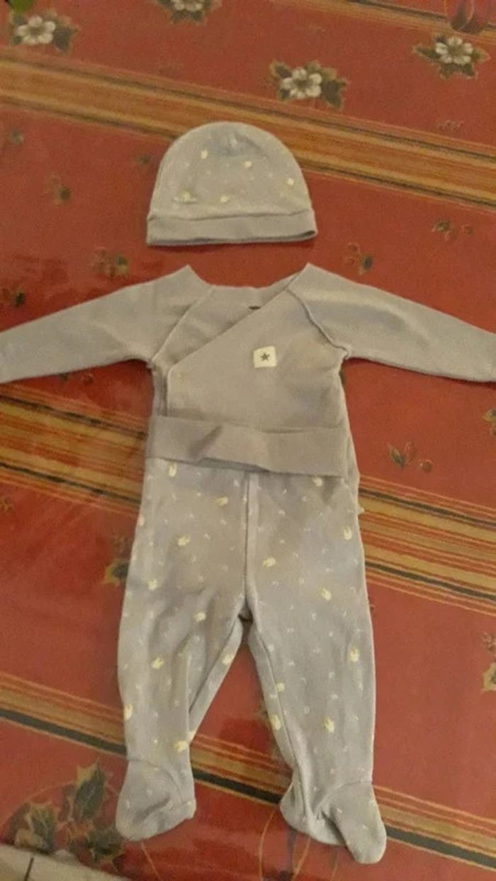 Ensemble 3 pièces Kiabi 3 mois