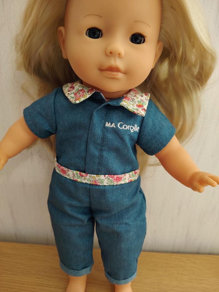 Combinaison bleue liberty - photo numéro 3