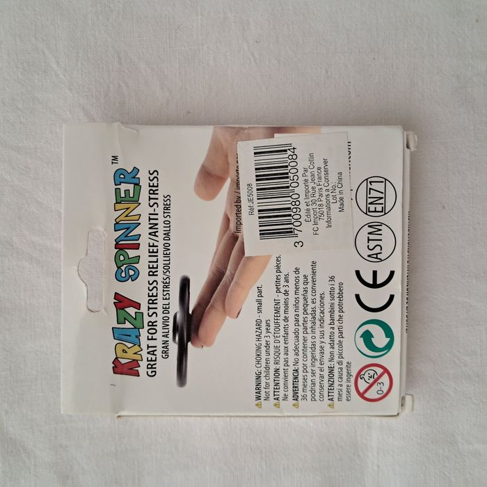 Krazy Spinner Hand spinner rose NEUF - photo numéro 2
