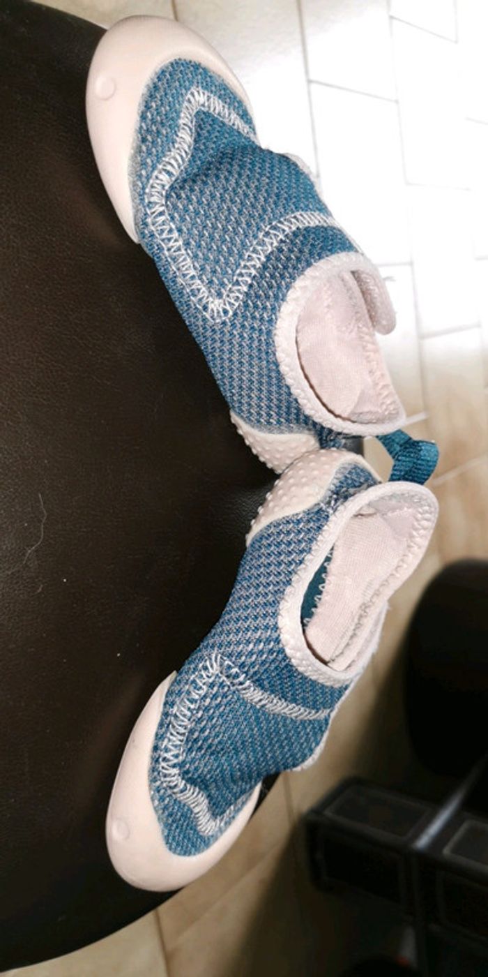 Chaussons 24 rose et bleu - photo numéro 2