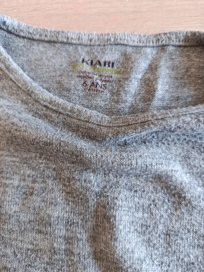 Pull gris - photo numéro 2