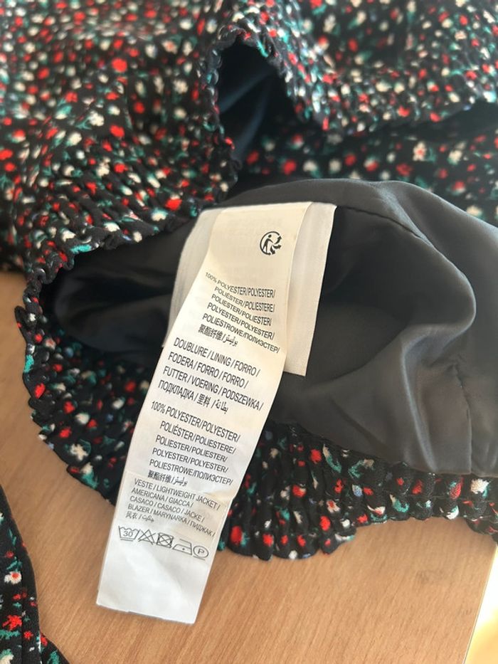 Veste fleurie - photo numéro 3