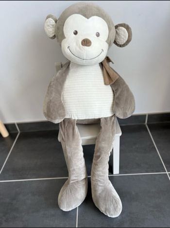 Peluche singe xl comme neuf