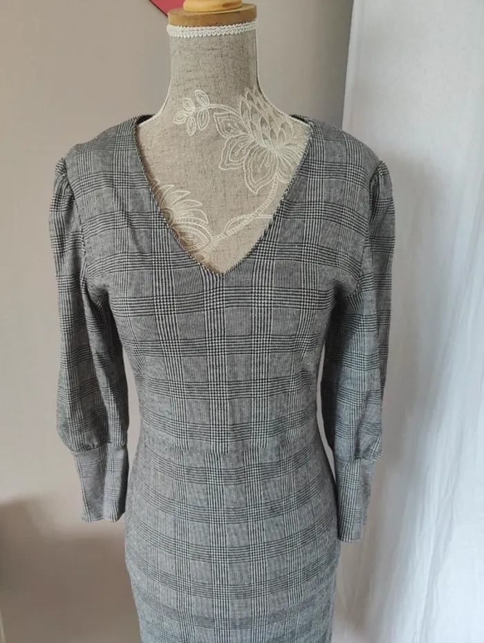 Robe à carreaux