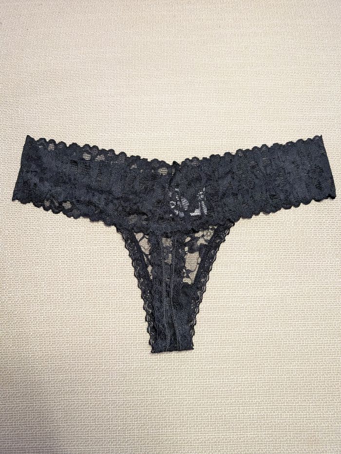 Culotte string noir