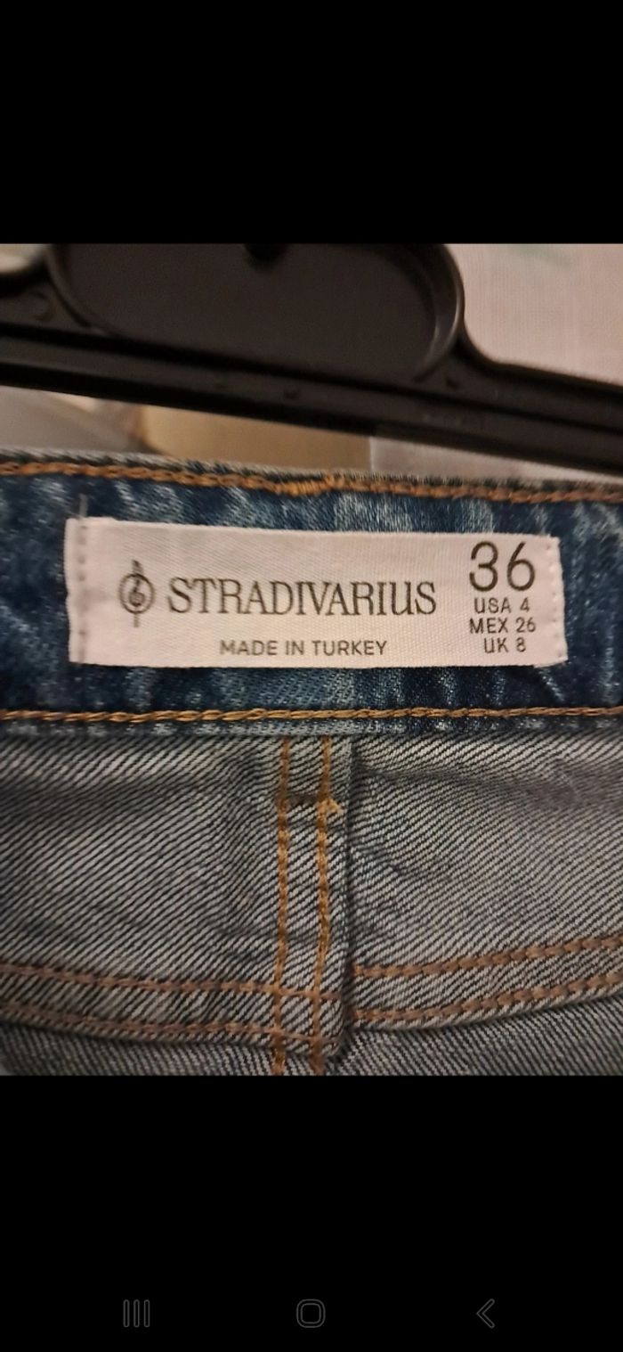 Jupe longue en jean stradivarius - photo numéro 4