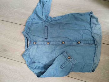 Chemise en jean 9-12mois