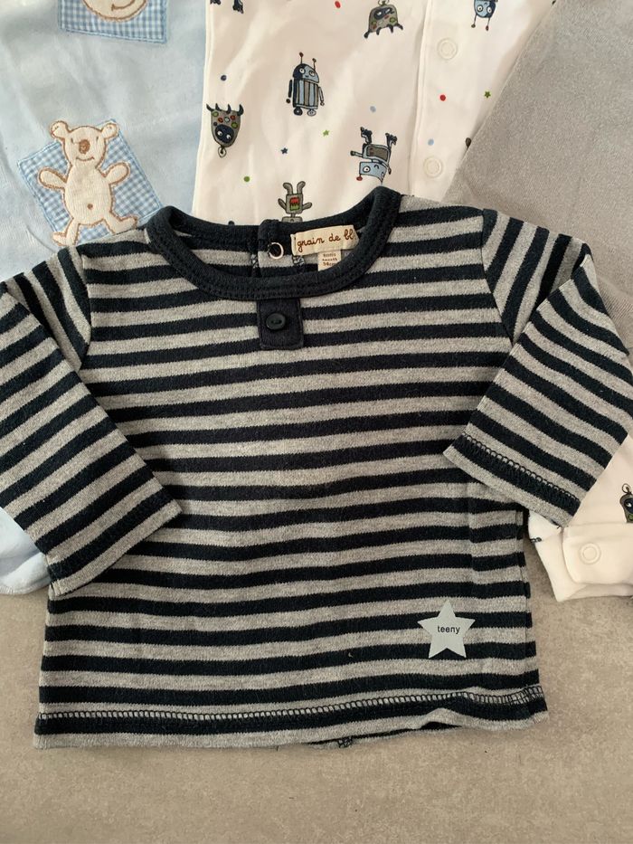 Lot 4 vêtements 1 mois - photo numéro 2