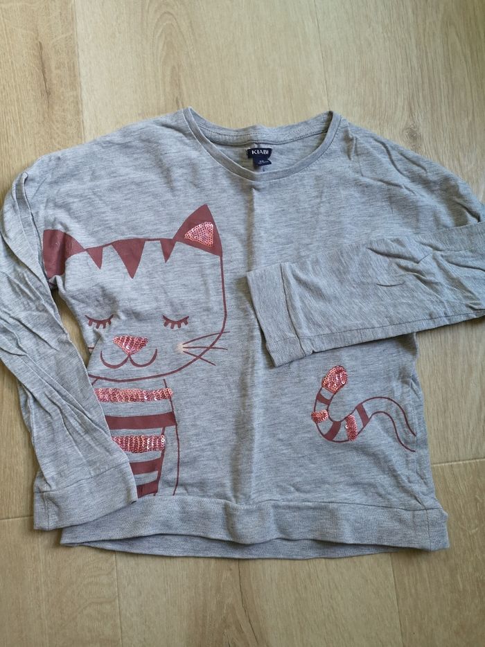 T shirt ML fille 8ans