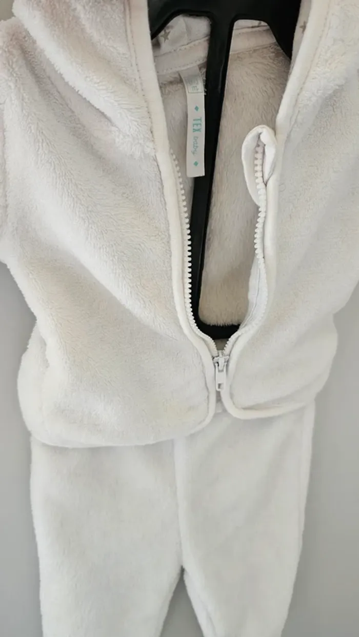 Ensemble blanc 1mois - photo numéro 3