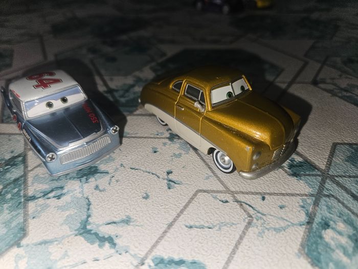 5 voitures cars Mattel Disney Pixars rare tbe - photo numéro 5