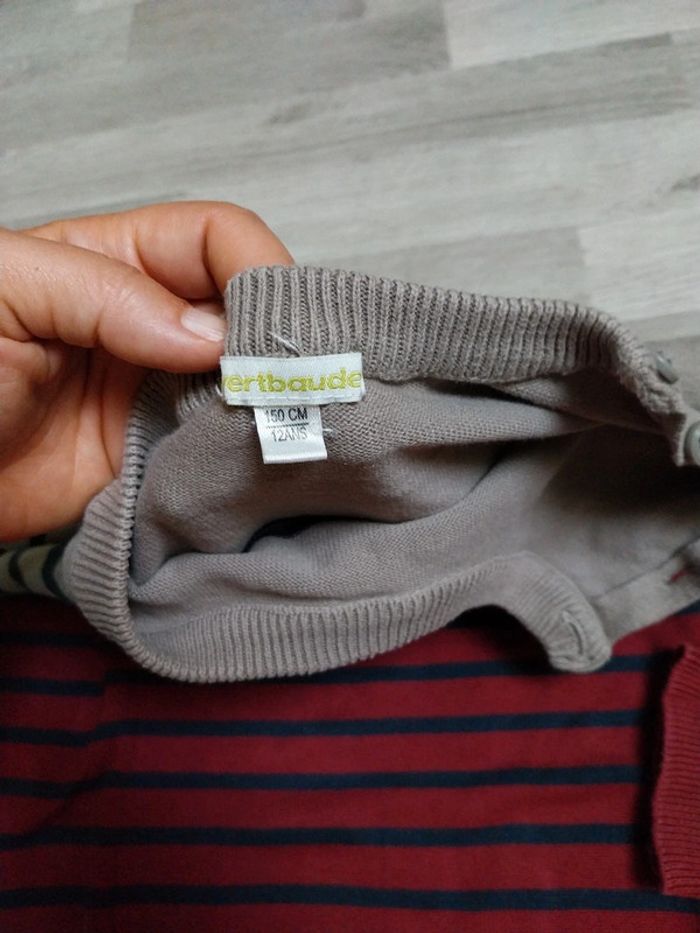 Pull garçon 12 ans vertbaudet - photo numéro 3