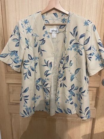 Blouse manches courtes Afibel taille 48