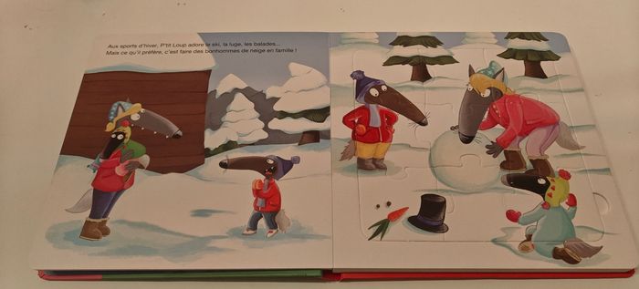 Livre puzzle P'tit Loup - photo numéro 3