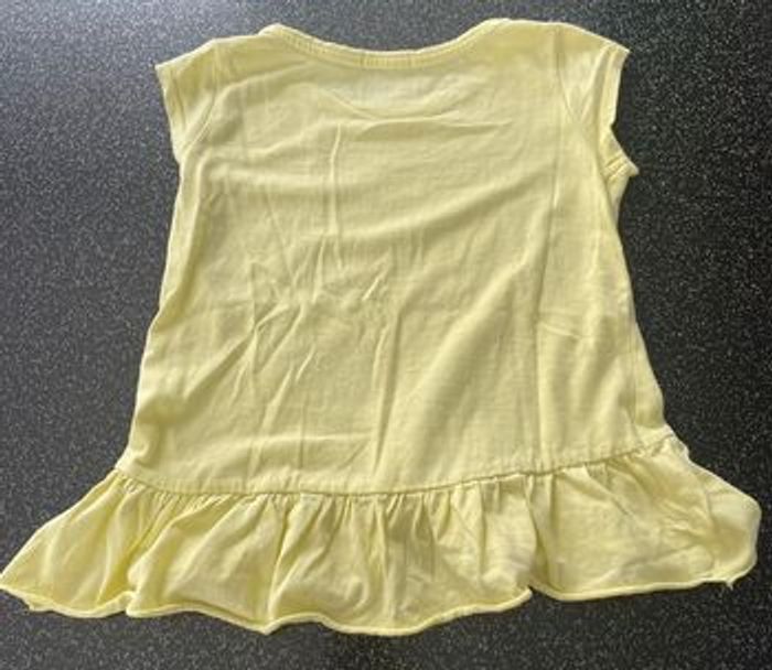 DPAM - t-shirt fille jaune 6ans - photo numéro 3