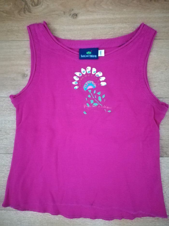 Débardeur fille sergent major 3 ans