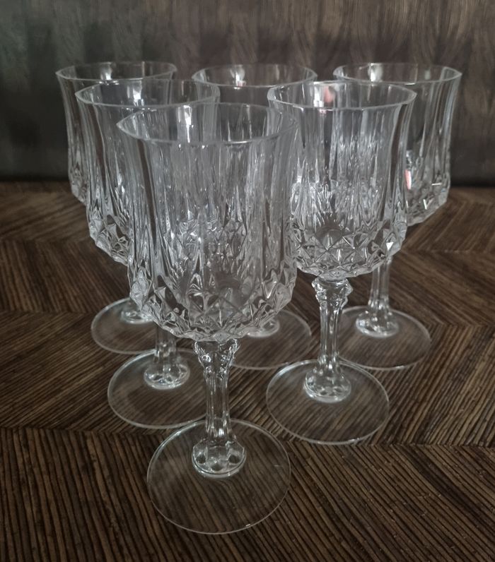 Ensemble de verres à pieds 16 pièces en Cristal - photo numéro 2