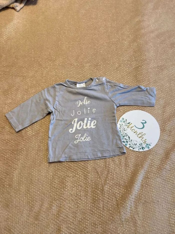 T-shirt  3  mois