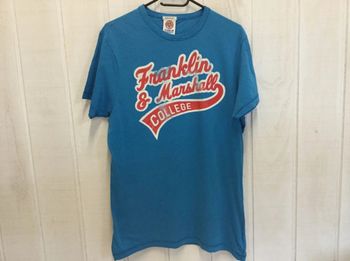 T-shirt MC bleu - Franklin & Marshall - M
