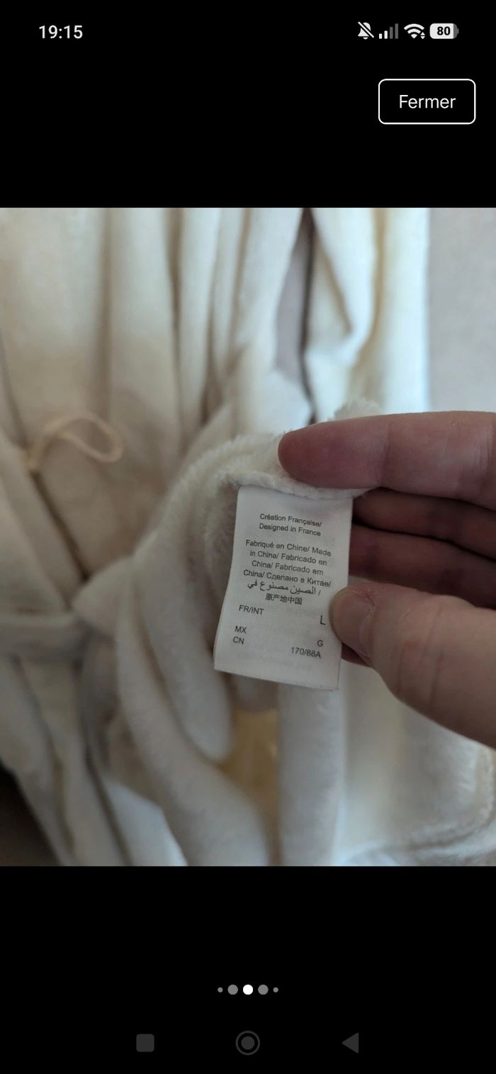 Robe de chambre Etam - photo numéro 6