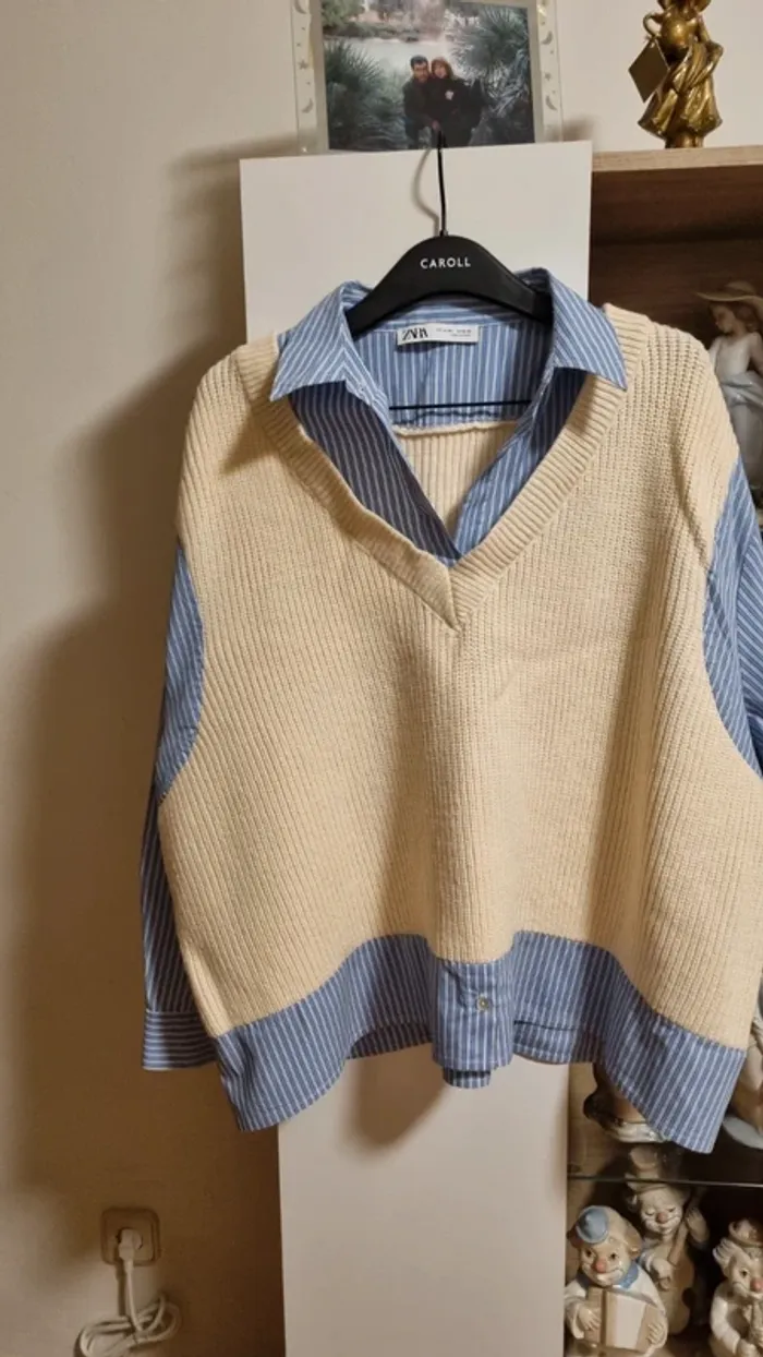 Jersey rejilla cropped