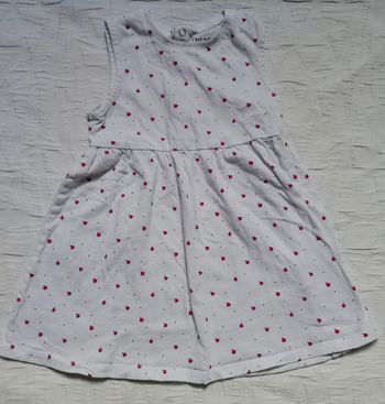 Kiabi robe pomme 24 mois été