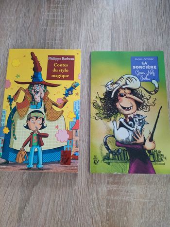 Neuf lots 2 petits livres romans enfant 7/8 ans