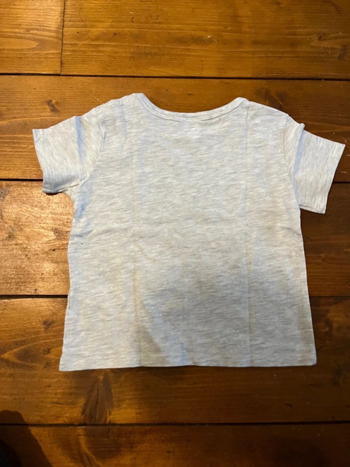 Lot 2 tee shirt manches courtes bebe garçon - photo numéro 3