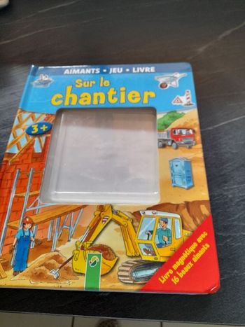 Sur le chantier  avec  aimants .
