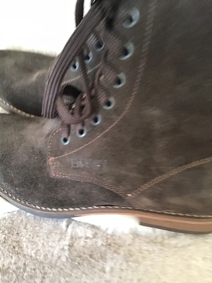 Bottine en cuir marron mixte taille 32 marque Bi Key (0124) - photo numéro 6
