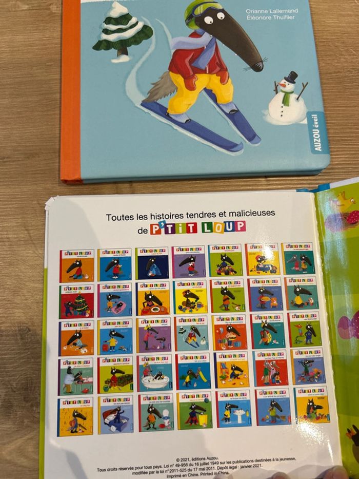 Lot de 2 livres de P’tit loup - photo numéro 2