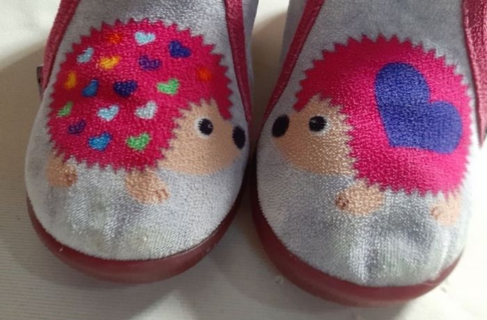 Chaussons d'hiver Bellamy fille - hérissons - pointure 23 - photo numéro 2