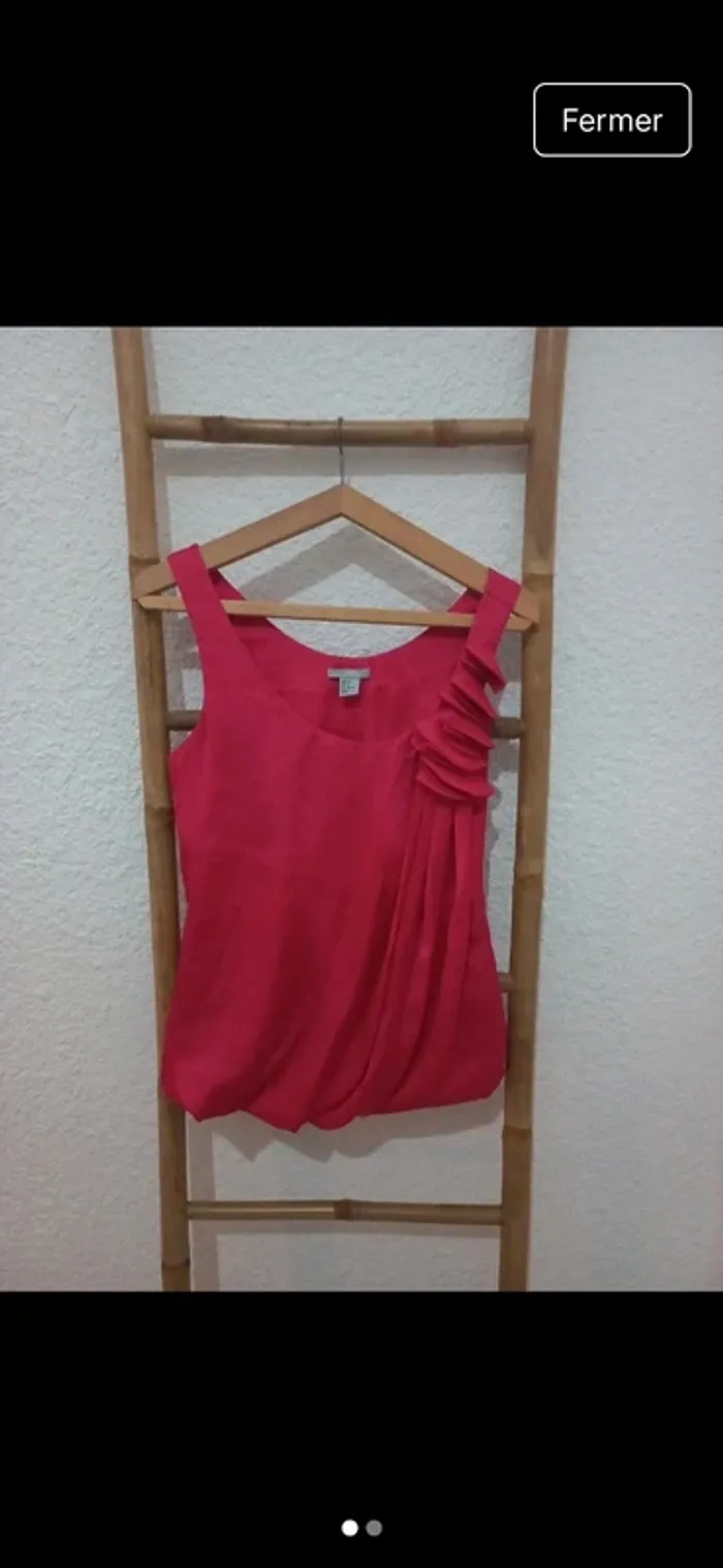 Débardeur fuchsia H&M - photo numéro 3