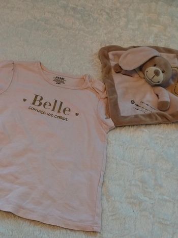 Tee shirt manches courtes 24mois