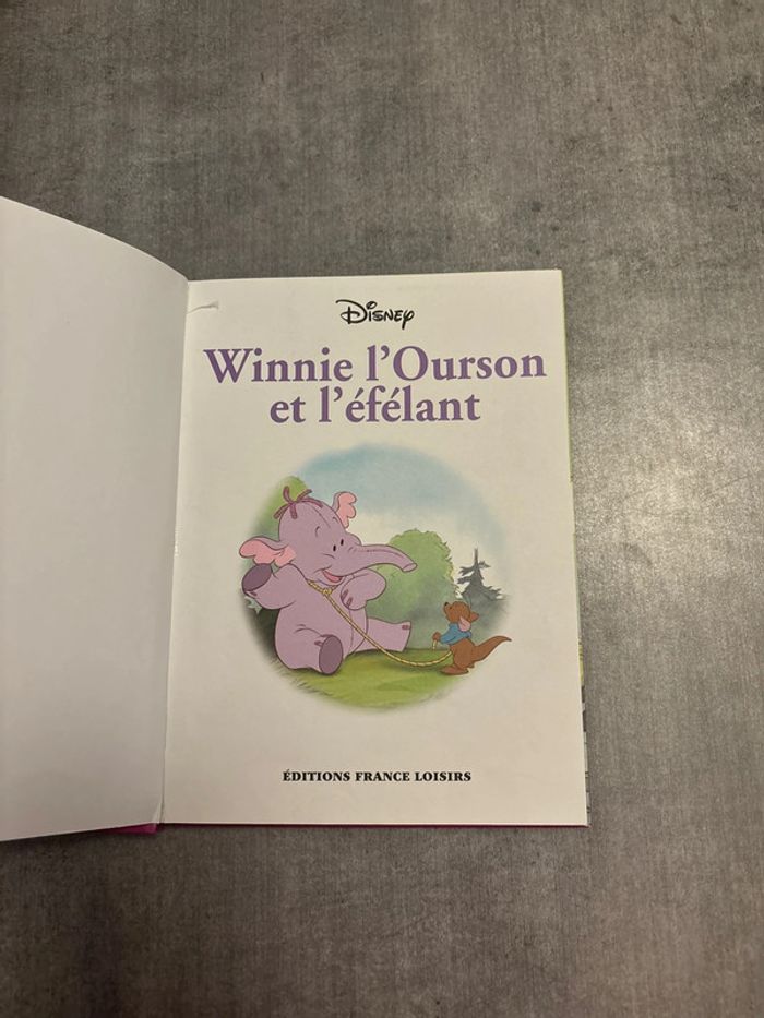 Livre Disney, Winnie, l’ourson et l’efelant - photo numéro 3
