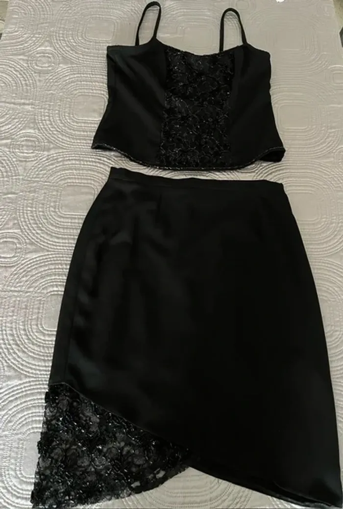 Ensemble jupe et haut de soirée