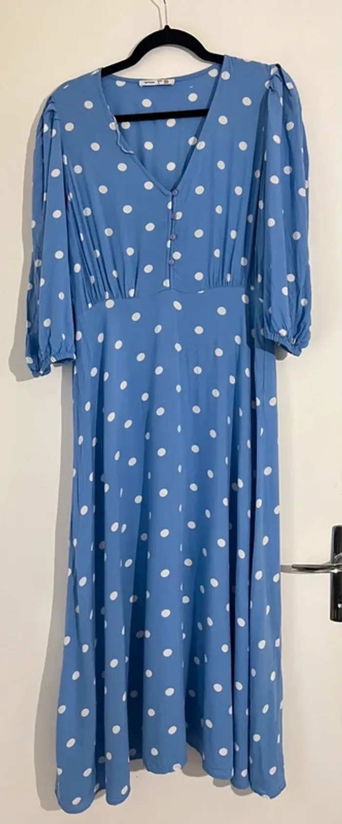 Robe Longue A Pois