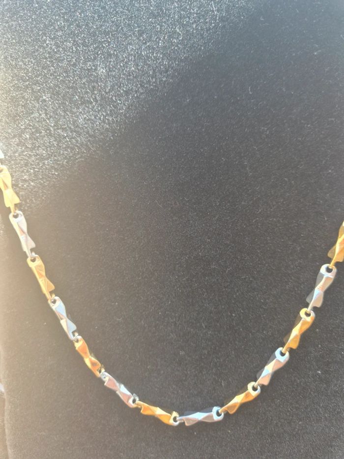 Collier original pour homme en acier - photo numéro 2